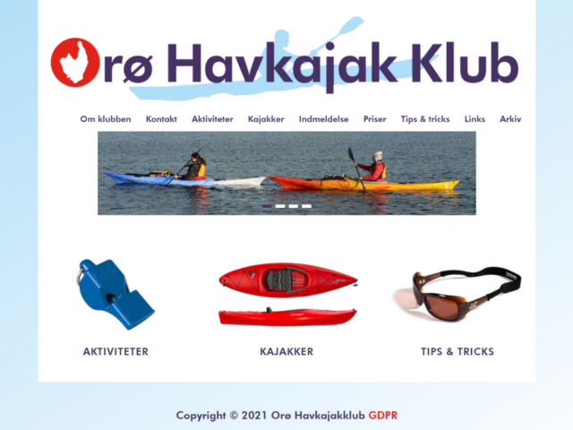 oroehavkajakklub.dk